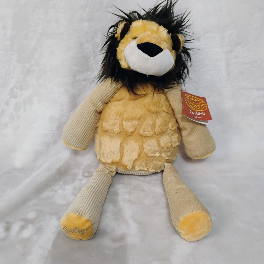 Scentsy Buddy Roarbert The Lion Retired Scent Pocket Plush w Tags
